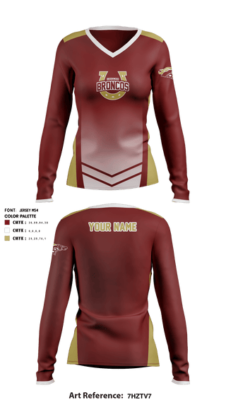 Women's Long Sleeve Vneck Shirt, Brookwood High School Basketball, Women's Basketball, Teamtime, Team time, sublimation, custom sports apparel, team uniforms, spirit wear, spiritwear, sports uniforms, custom shirts, team store, custom team store, fundraiser sports, apparel fundraiser