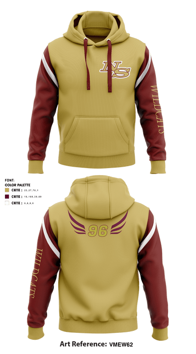 Ninety Six High School 75936573 Hoodie - 2
