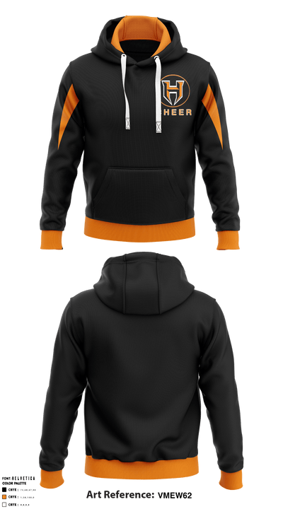 Hoover Bucs Youth Football and Cheerleading 10637219 Hoodie - 1