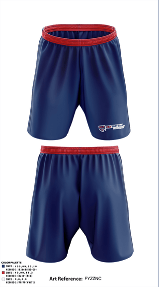 Athletic Shorts With Pockets, Usa Softball New Hamsphire, Softball, Teamtime, Team time, sublimation, custom sports apparel, team uniforms, spirit wear, spiritwear, sports uniforms, custom shirts, team store, custom team store, fundraiser sports, apparel fundraiser