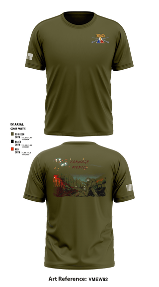 Short Sleeve Performance Shirt, , Army, Teamtime, Team time, sublimation, custom sports apparel, team uniforms, spirit wear, spiritwear, sports uniforms, custom shirts, team store, custom team store, fundraiser sports, apparel fundraiser