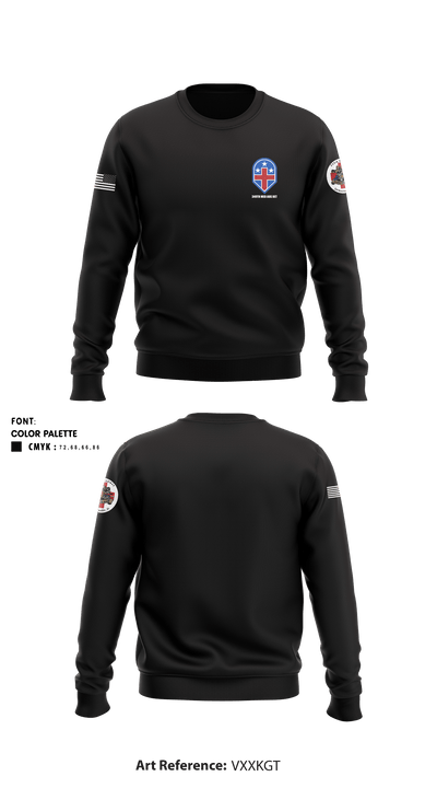 349th Med Aug Det 13943093 Crew Neck Sweatshirt - 1