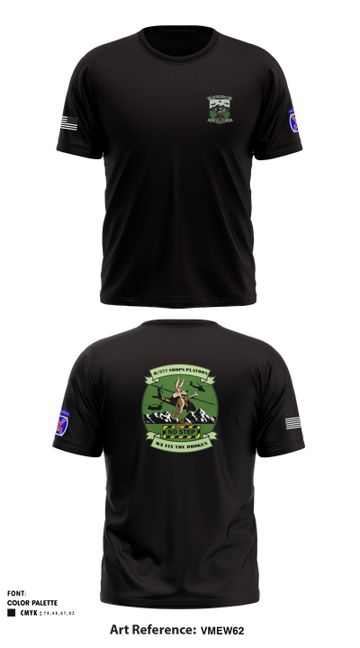 B co 277 ASB CRP 59360155 Short Sleeve Performance Shirt - 1
