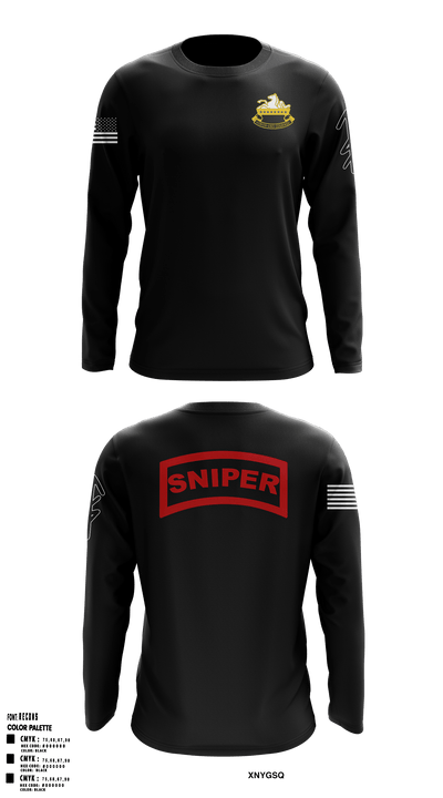 2-8 cav 10035889 Long Sleeve Performance Shirt - 1