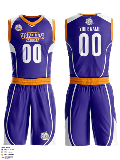 Unadilla Valley Central High School basketball 55220617 Basketball Uniform - 1