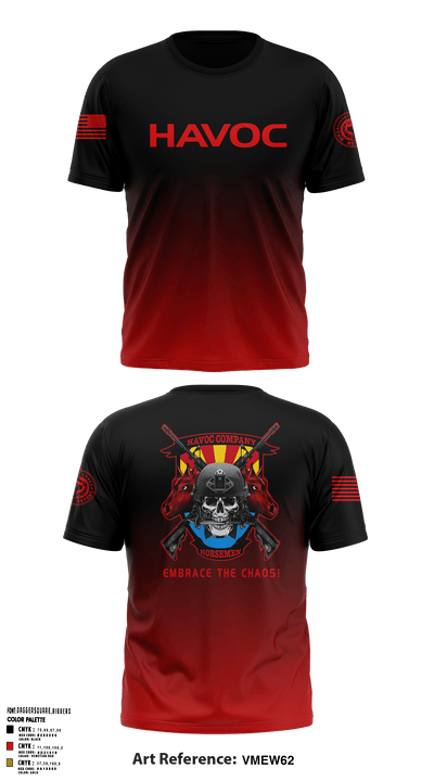 Havoc Company 75384829 Short Sleeve Performance Shirt - 9