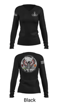 707th OD CO (EOD) 59109694 Women's Long Sleeve V-neck Shirt - 46