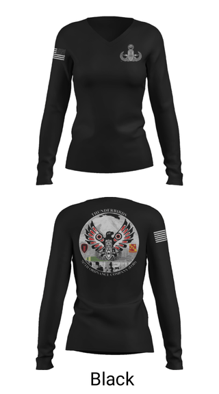 Women's Long Sleeve Vneck Shirt, , Army, Teamtime, Team time, sublimation, custom sports apparel, team uniforms, spirit wear, spiritwear, sports uniforms, custom shirts, team store, custom team store, fundraiser sports, apparel fundraiser