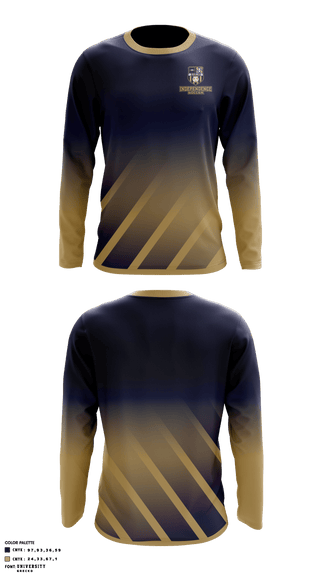 Long Sleeve Performance Shirt, Independence High School Soccer, Men's Soccer, Teamtime, Team time, sublimation, custom sports apparel, team uniforms, spirit wear, spiritwear, sports uniforms, custom shirts, team store, custom team store, fundraiser sports, apparel fundraiser