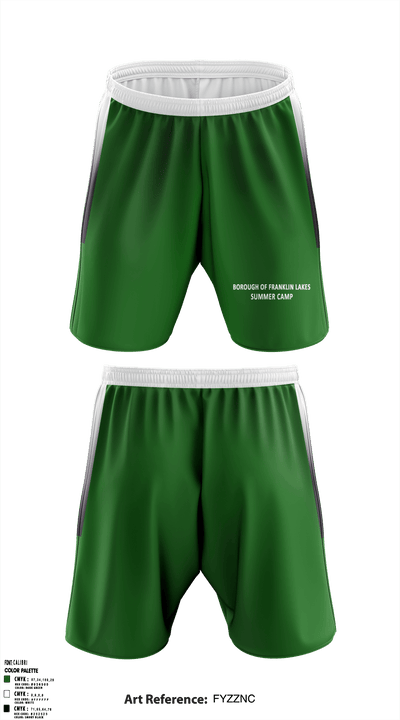 Borough Of Franklin Lakes Summer Camp 29325070 Athletic Shorts With Pockets - 1