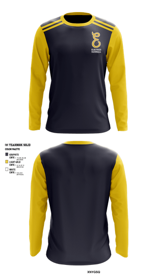 Long Sleeve Performance Shirt, Electrics, Baseball, Teamtime, Team time, sublimation, custom sports apparel, team uniforms, spirit wear, spiritwear, sports uniforms, custom shirts, team store, custom team store, fundraiser sports, apparel fundraiser