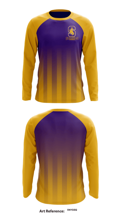 Salinas High School Soccer 28627928 Long Sleeve Performance Shirt - 1