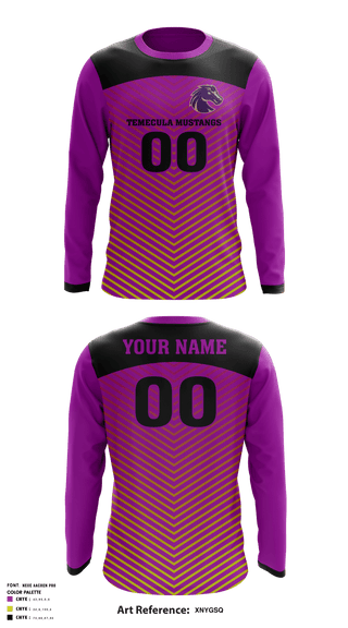 Long Sleeve Performance Shirt, Temecula Mustangs, Football, Teamtime, Team time, sublimation, custom sports apparel, team uniforms, spirit wear, spiritwear, sports uniforms, custom shirts, team store, custom team store, fundraiser sports, apparel fundraiser