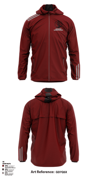 Windbreaker, BRUINS, Wrestling, Teamtime, Team time, sublimation, custom sports apparel, team uniforms, spirit wear, spiritwear, sports uniforms, custom shirts, team store, custom team store, fundraiser sports, apparel fundraiser