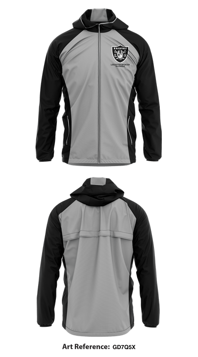 Leicester Spencer Raiders 5286775 Windbreaker - 1