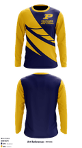 Petaluma Panthers Football And Cheer 2118374 Long Sleeve Performance Shirt - 1