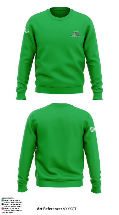1/104 C Troop CrazyHorse 61270884 Crew Neck Sweatshirt - 1