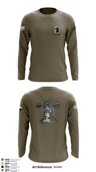 Long Sleeve Performance Shirt, , Army, Teamtime, Team time, sublimation, custom sports apparel, team uniforms, spirit wear, spiritwear, sports uniforms, custom shirts, team store, custom team store, fundraiser sports, apparel fundraiser