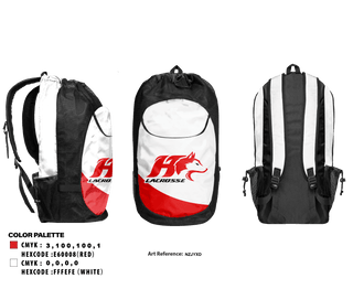 Gear Bag, Trussville Lacrosse, Men's Lacrosse, Teamtime, Team time, sublimation, custom sports apparel, team uniforms, spirit wear, spiritwear, sports uniforms, custom shirts, team store, custom team store, fundraiser sports, apparel fundraiser