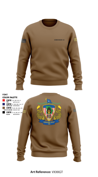 CSG 10 FP D1 87966167 Crew Neck Sweatshirt - 4