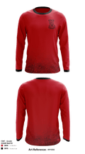 Ursuline Academy Upper School Swimming 33683237 Long Sleeve Performance Shirt - 1