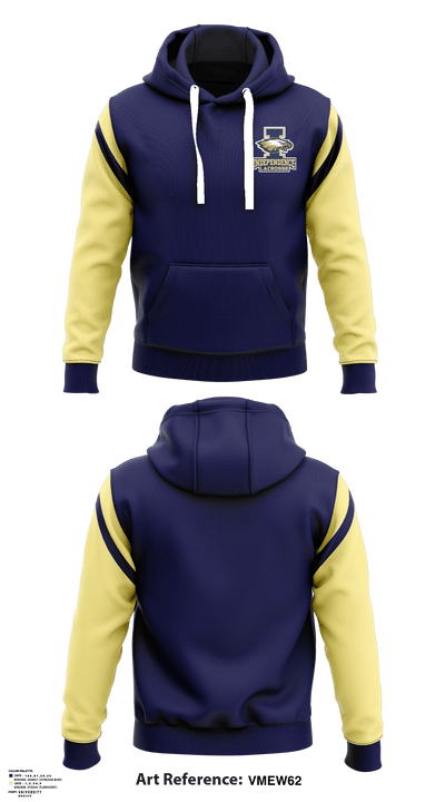 Independence High School Lacrosse 64242822 Hoodie - 1