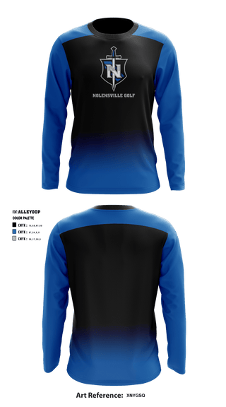 Long Sleeve Performance Shirt, Nolensville High School Golf, Golf, Teamtime, Team time, sublimation, custom sports apparel, team uniforms, spirit wear, spiritwear, sports uniforms, custom shirts, team store, custom team store, fundraiser sports, apparel fundraiser