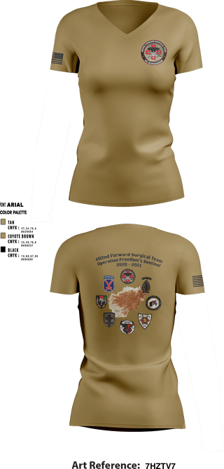 Women's Short Sleeve Vneck Shirt, , Army, Teamtime, Team time, sublimation, custom sports apparel, team uniforms, spirit wear, spiritwear, sports uniforms, custom shirts, team store, custom team store, fundraiser sports, apparel fundraiser