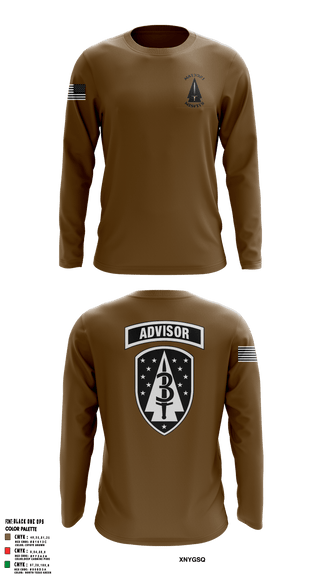 Long Sleeve Performance Shirt, , Army, Teamtime, Team time, sublimation, custom sports apparel, team uniforms, spirit wear, spiritwear, sports uniforms, custom shirts, team store, custom team store, fundraiser sports, apparel fundraiser