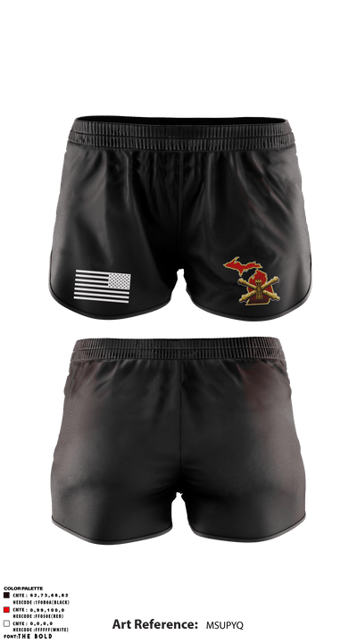 1/182 Field Artillery 5483002 Ranger Panties - 1
