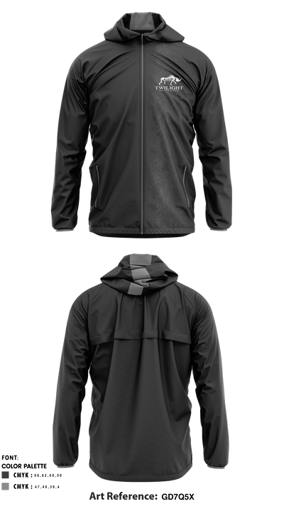 Twilight Executive Services 4698094 Windbreaker - 1