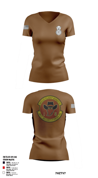 Women's Short Sleeve Vneck Shirt, , Air Force, Teamtime, Team time, sublimation, custom sports apparel, team uniforms, spirit wear, spiritwear, sports uniforms, custom shirts, team store, custom team store, fundraiser sports, apparel fundraiser