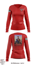 Goonies 87135020 Women's Long Sleeve V-neck Shirt - 1