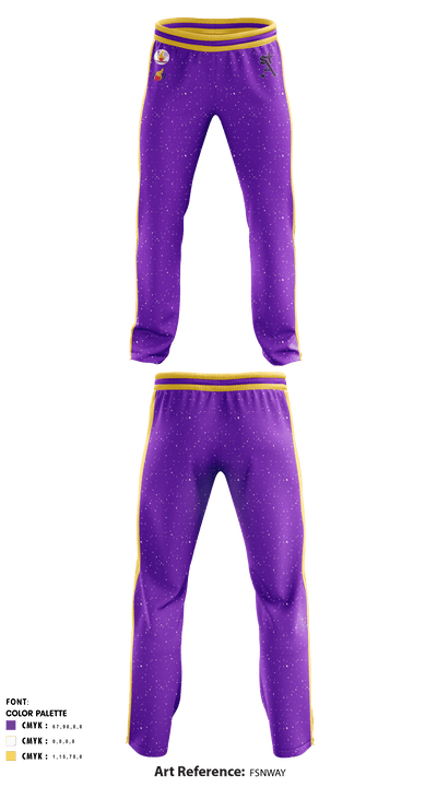 St. Augustine Saints 97476838 Sweatpants - 1