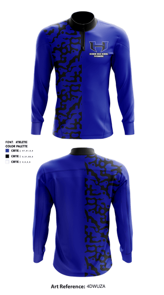 Quarter Zip Jacket, Hebron High School Swimming, School Spirit Store, Teamtime, Team time, sublimation, custom sports apparel, team uniforms, spirit wear, spiritwear, sports uniforms, custom shirts, team store, custom team store, fundraiser sports, apparel fundraiser