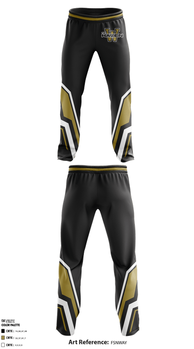 Whitehaven High School Football 96182141 Sweatpants - 1