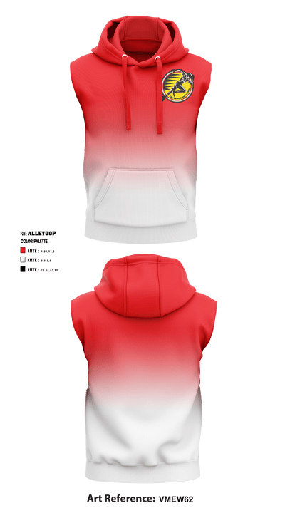 Charleston Speed Academy 6584556 Sleeveless Hoodie - 1