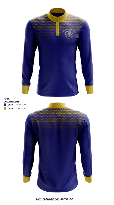 Cuthbertson High School Dance 93318058 Quarter Zip Jacket - 1