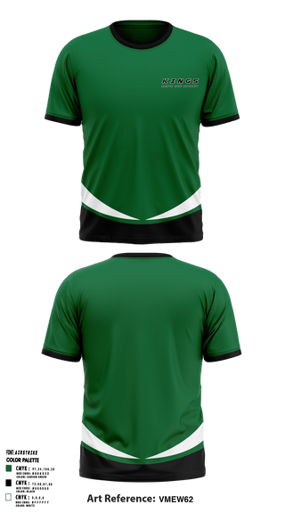 Short Sleeve Performance Shirt, Kings, Ice Hockey, Teamtime, Team time, sublimation, custom sports apparel, team uniforms, spirit wear, spiritwear, sports uniforms, custom shirts, team store, custom team store, fundraiser sports, apparel fundraiser