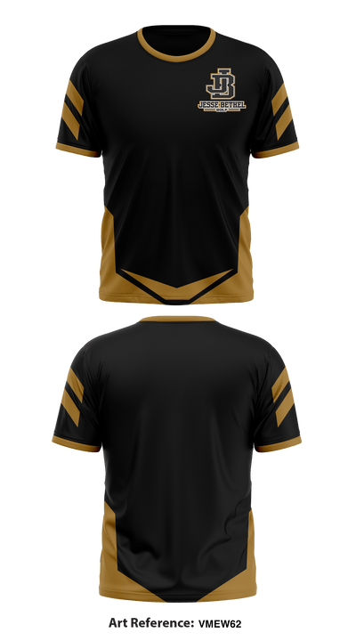 Jesse Bethel High School Golf 53811891 Short Sleeve Performance Shirt - 1
