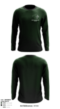 John H Pitman High School Swimming 15537325 Long Sleeve Performance Shirt - 1