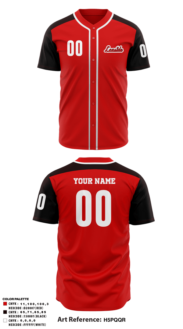 Two Button Baseball Jersey, Leaside Baseball Association, Baseball, Teamtime, Team time, sublimation, custom sports apparel, team uniforms, spirit wear, spiritwear, sports uniforms, custom shirts, team store, custom team store, fundraiser sports, apparel fundraiser
