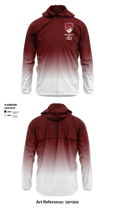 University of Denver Cheer 87569345 Windbreaker - 1