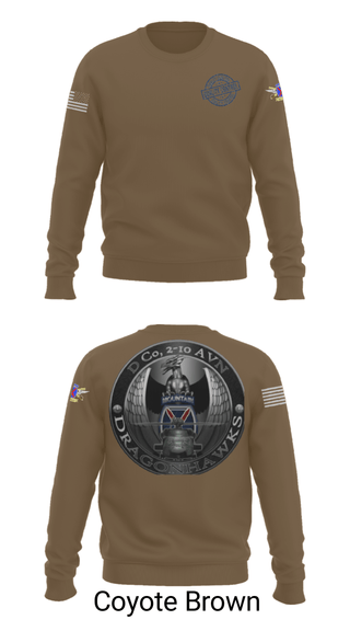 Crew Neck Sweatshirt, , Army, Teamtime, Team time, sublimation, custom sports apparel, team uniforms, spirit wear, spiritwear, sports uniforms, custom shirts, team store, custom team store, fundraiser sports, apparel fundraiser