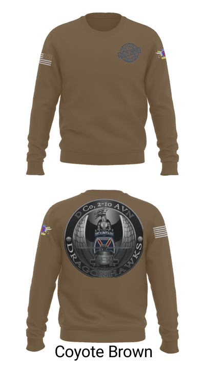 D Co, 2-10 AHB Quality Control 39202229 Crew Neck Sweatshirt - 8
