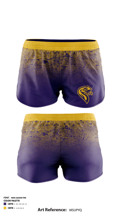 Pieper Ranch Middle School Cross Country 15022803 Track Shorts - 1