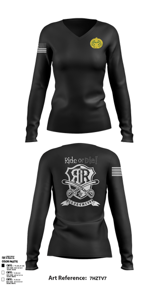 Women's Long Sleeve Vneck Shirt, , , Teamtime, Team time, sublimation, custom sports apparel, team uniforms, spirit wear, spiritwear, sports uniforms, custom shirts, team store, custom team store, fundraiser sports, apparel fundraiser