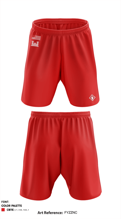 642nd Engineer Support Company 95564760 Athletic Shorts With Pockets - 1