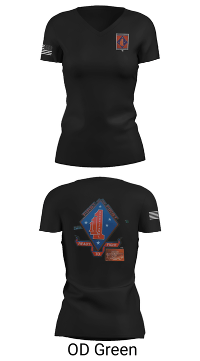 V1/1 23142041 Women's Short Sleeve V-neck Shirt - 22