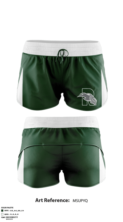Richwoods High School Cheer 32205156 Track Shorts - 1